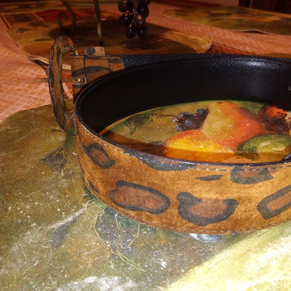 SIZE M/L ROC LEOPARD PRINT BELT - Picture 7 of 16